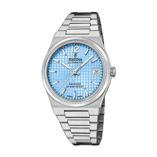 Festina Swiss Rivé 35mm Blue Dial Women's Watch F20029/2