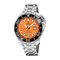 Festina Swiss Made 47mm Odyssey Diver Orange Dial Men's Watch F20043/3