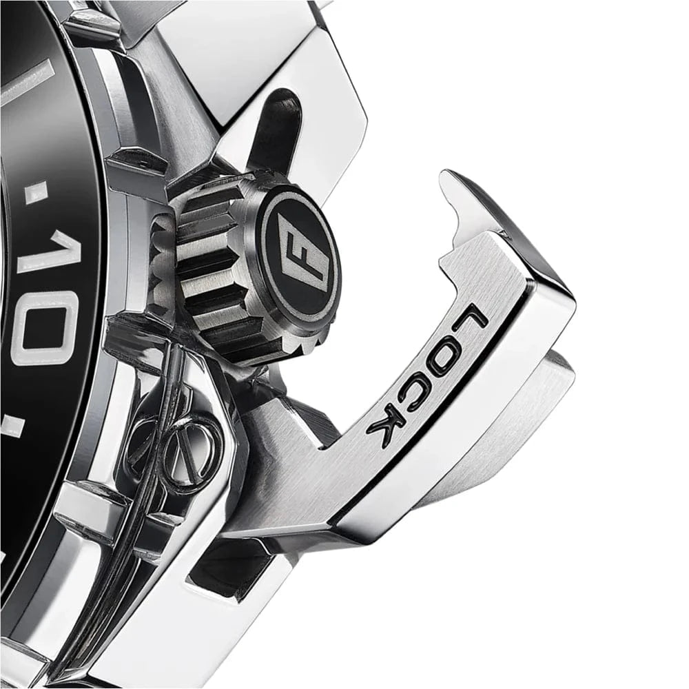 Festina Swiss Made 47mm Odyssey Diver Orange Dial Men's Watch F20043/3