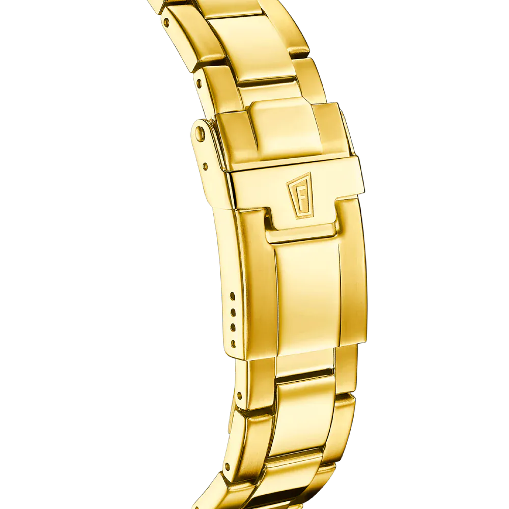 Festina Swiss Classic 41mm Gold Dial Men's Watch F20044/4