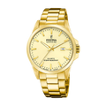 Festina Swiss Classic 41mm Gold Dial Men's Watch F20044/4