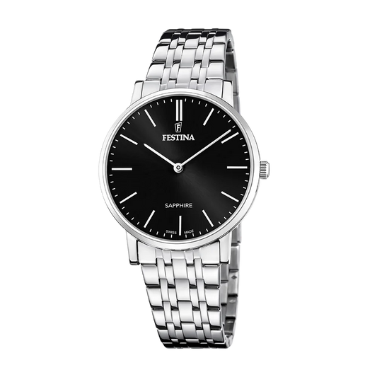 Festina Swiss Sapphire 40mm Black Dial Men's Watch F20045/4