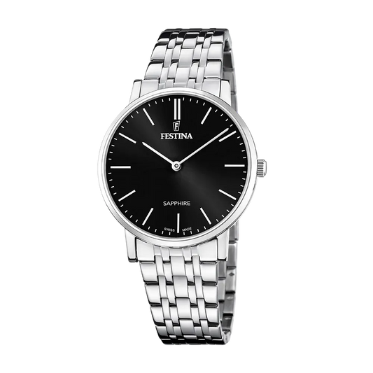 Festina Swiss Sapphire 40mm Black Dial Men's Watch F20045/4