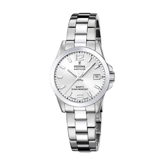 Festina Swiss Classic 29mm Silver Dial Women's Watch F20049/1