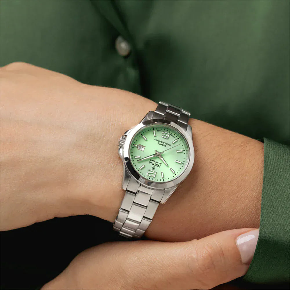 Festina Swiss Classic 29mm Green Dial Women's Watch F20049/2