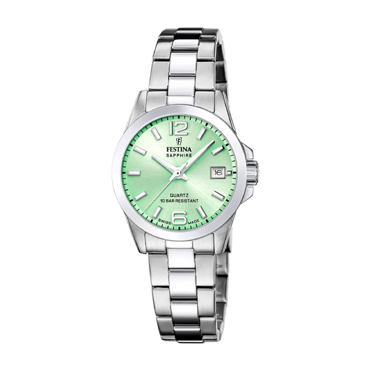 Festina Swiss Classic 29mm Green Dial Women's Watch F20049/2