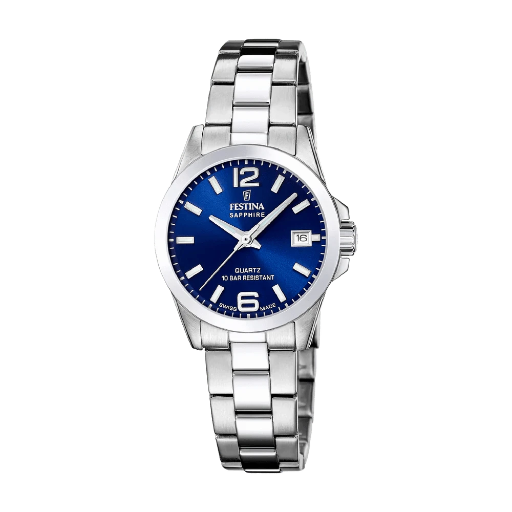Festina Swiss Classic 29mm Blue Dial Women's Watch F20049/5