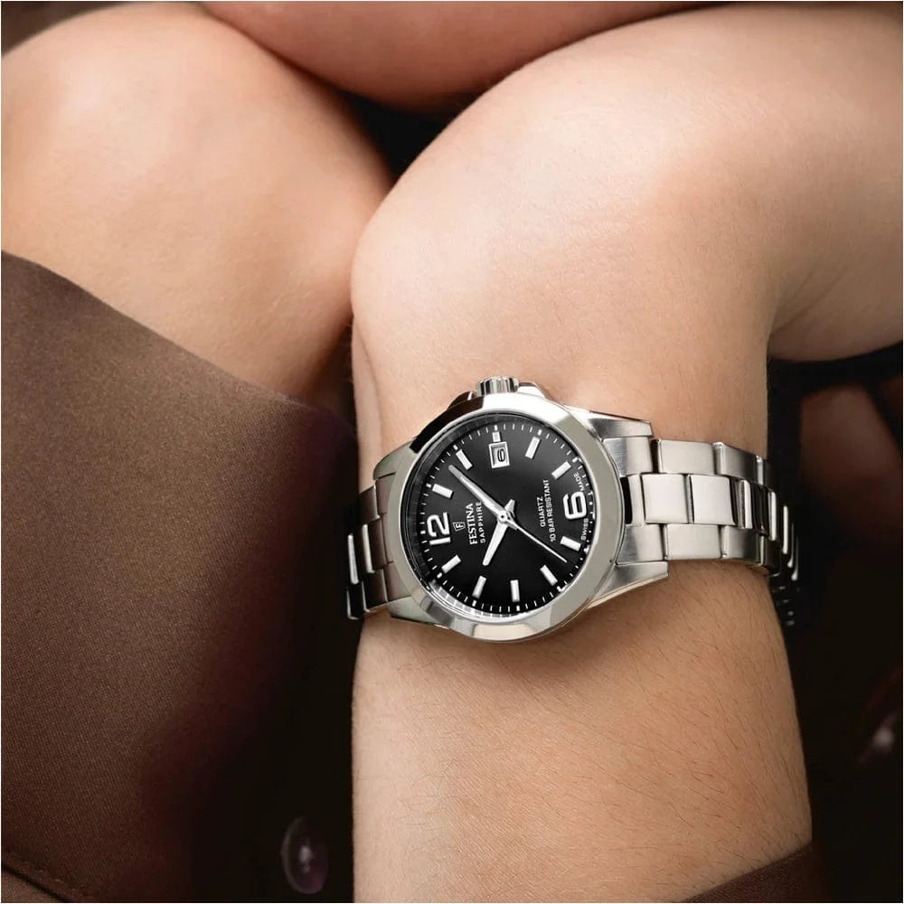 Festina Swiss Classic 29mm Black Dial Women's Watch F20049/6