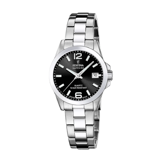 Festina Swiss Classic 29mm Black Dial Women's Watch F20049/6