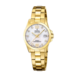 Festina Swiss Classic Sapphire 29mm Beige Dial Women's Watch F20050/1