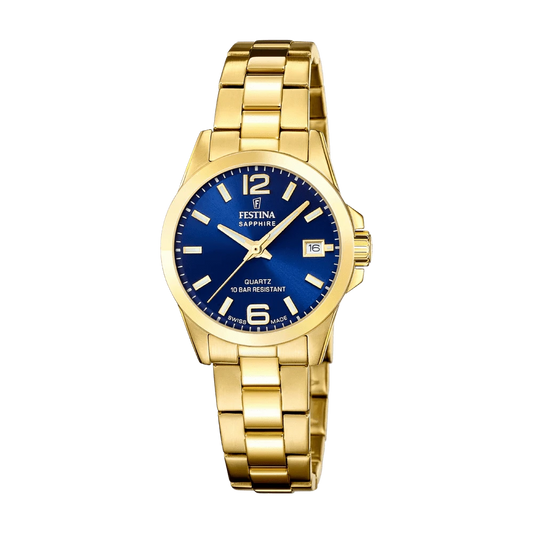 Festina Swiss Classic Sapphire 29mm Blue Dial Women's Watch F20050/3