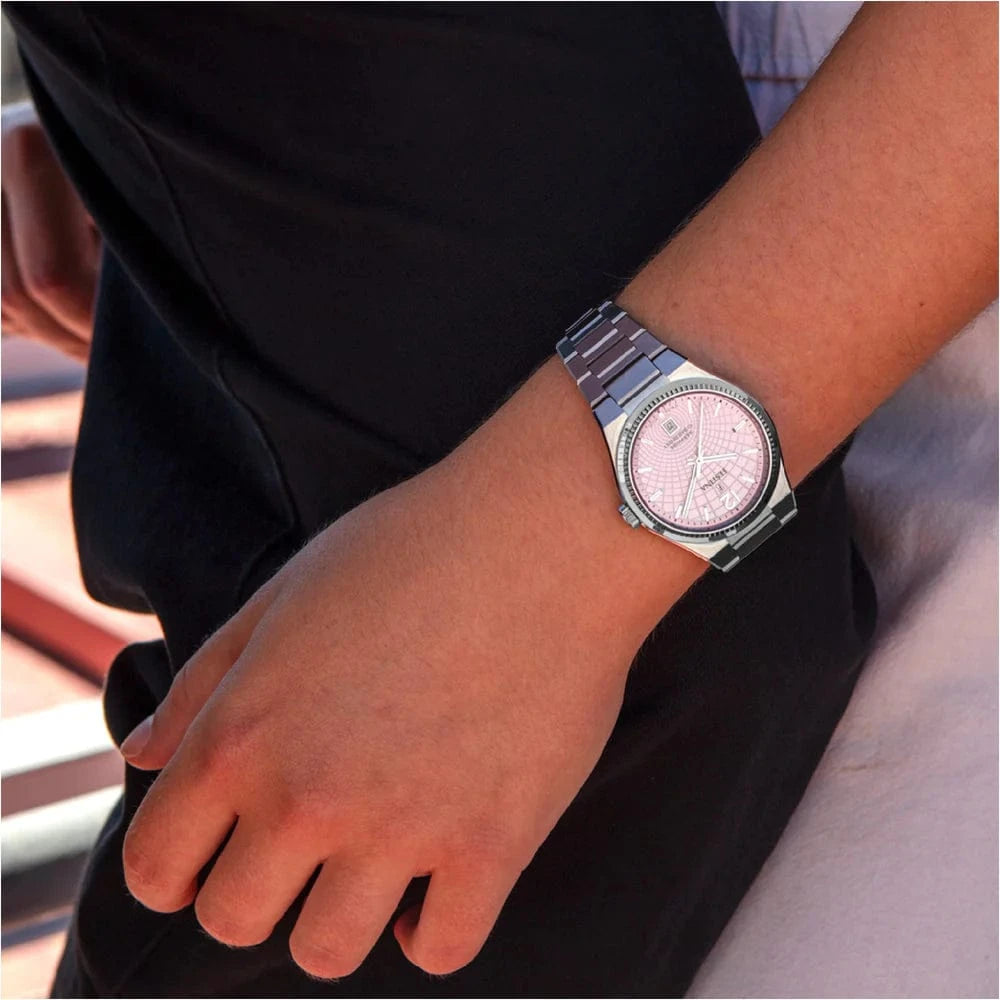 Festina Swiss Rivé 35mm Pink Dial Women's Watch F20052/3