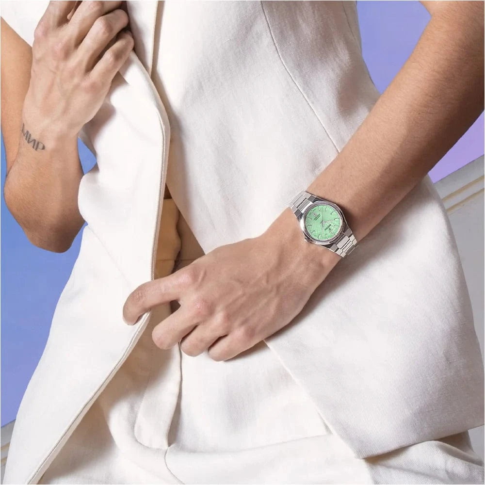 Festina Swiss Rivé 35mm Green Dial Women's Watch F20052/4