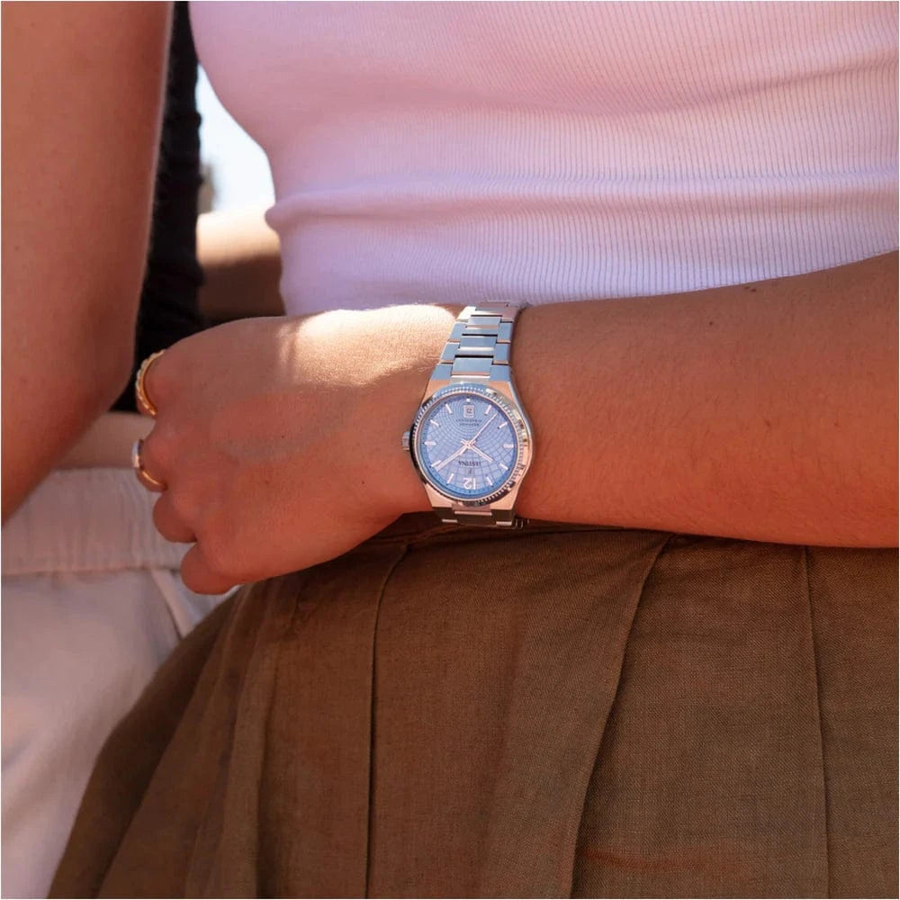 Festina Swiss Rivé 35mm Blue Dial Women's Watch F20052/5