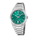 Festina Swiss Rivé 35mm Green Dial Women's Watch F20052/6