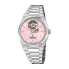 Festina Swiss Made 35mm Rivé Open Heart Pink Dial Women's Watch F20054/2