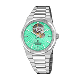 Festina Swiss Made 35mm Rivé Open Heart Green Dial Women's Watch F20054/3