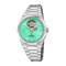 Festina Swiss Made 35mm Rivé Open Heart Green Dial Women's Watch F20054/3