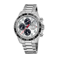 Festina Swiss Made 45mm Aviator North Chrono White Dial Men's Watch F20055/1