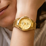 Festina Swiss Rivé 35mm Beige Dial Women's Watch F20058/2