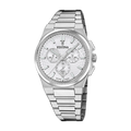 Festina Swiss Rivé Chronograph 42mm Silver Dial Men's Watch F20059/1