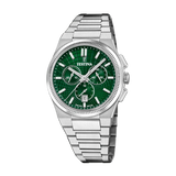 Festina Swiss Rivé Chronograph 42mm Green Dial Men's Watch F20059/3