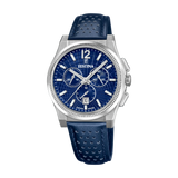 Festina Swiss Rivé Chronograph 42mm Blue Dial Men's Watch F20060/2