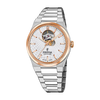 Festina Swiss Made 40mm Rivé Open Heart Silver Dial Men's Watch F20061/1