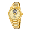 Festina Swiss Made 35mm Rivé Open Heart Beige Dial Women's Watch F20064/2