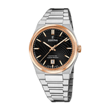 Festina Swiss Rivé 40mm Black Dial Men's Watch F20065/4