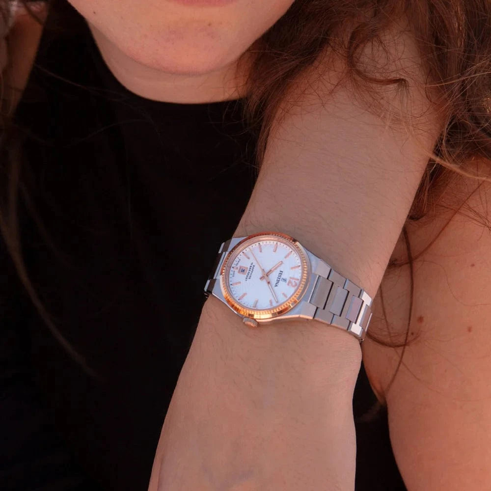 Festina Swiss Rivé 35mm Silver Dial Women's Watch F20066/2