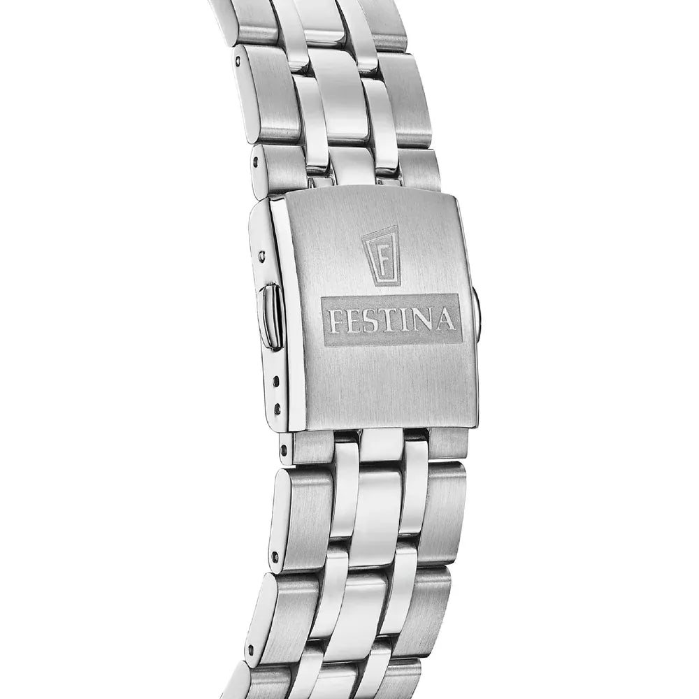 Festina Swiss Made 43mm Aviator North Black Dial Men's Watch F20151/D