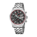 Festina Swiss Made 43mm Aviator North Chrono Black Dial Men's Watch F20158/2