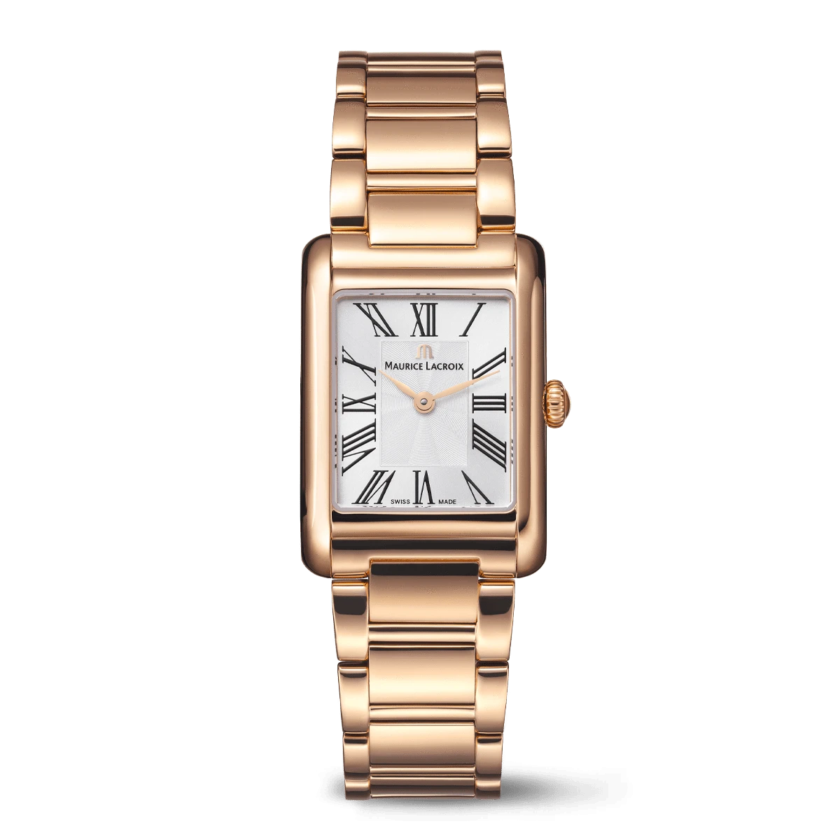 Maurice Lacroix FIABA Square 24mm Silver Dial Women's Watch FA1205-PVP02-110-1