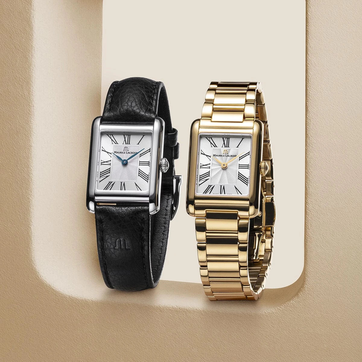 Maurice Lacroix FIABA Square 24mm Silver Dial Women's Watch FA1205-SS001-110-2