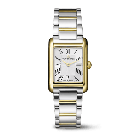 Maurice Lacroix FIABA Square 24mm Silver Dial Women's Watch FA1205-PVY02-110-A