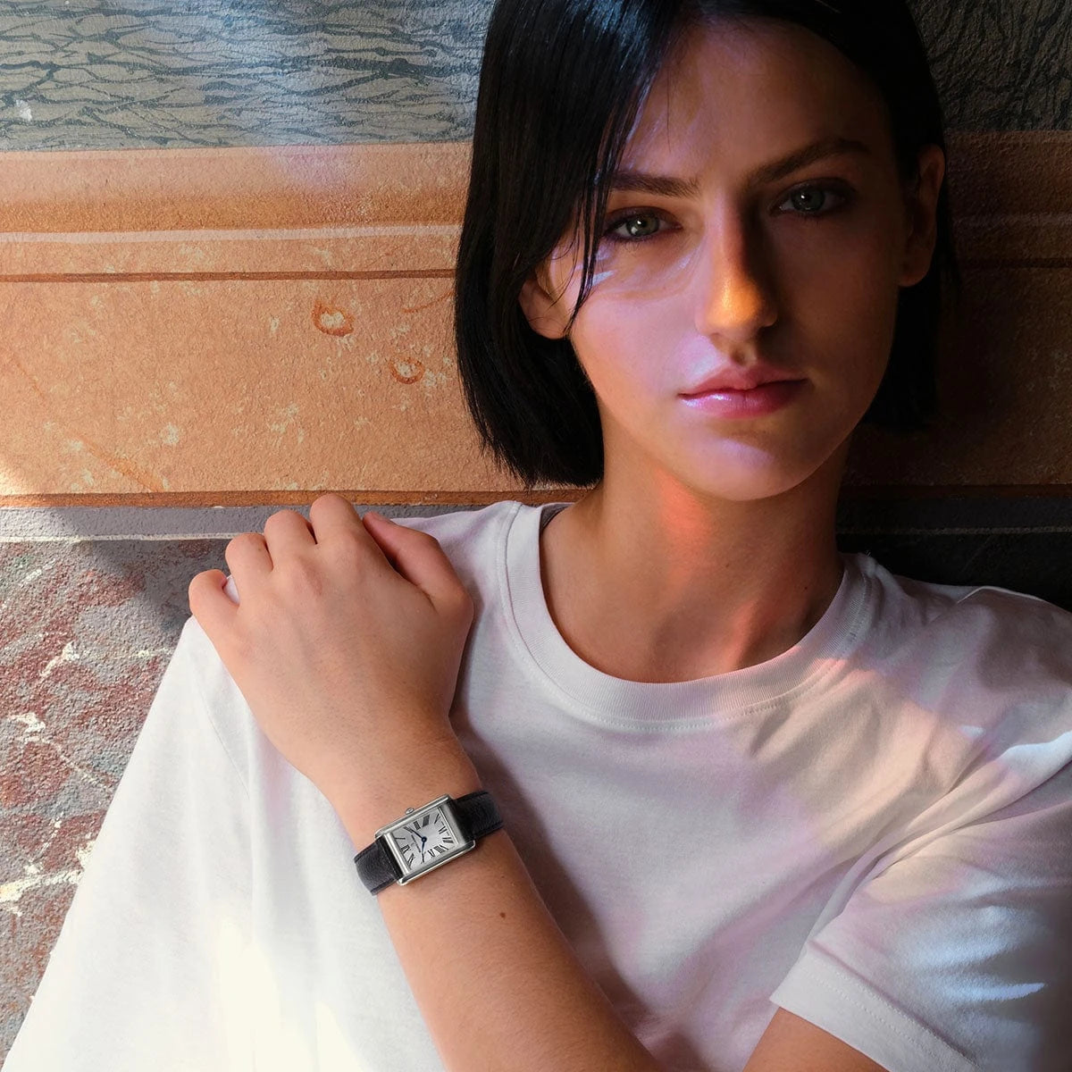 Maurice Lacroix FIABA Square 24mm Silver Dial Women's Watch FA1205-SS001-110-2