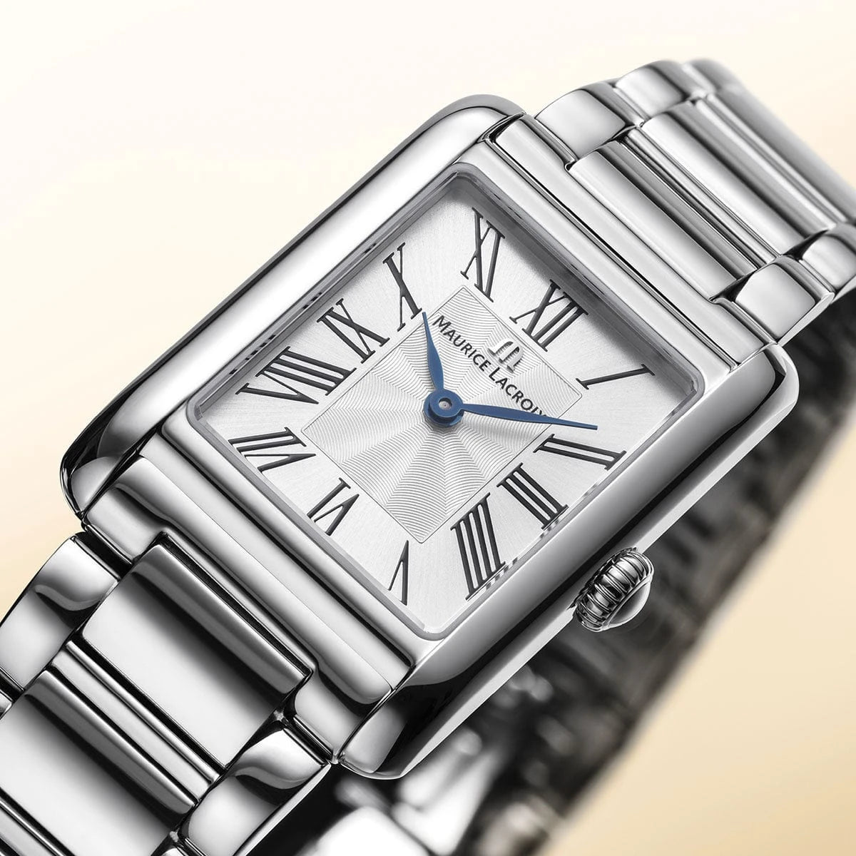 Maurice Lacroix FIABA Square 24mm Silver Dial Women's Watch FA1205-SS002-110-1