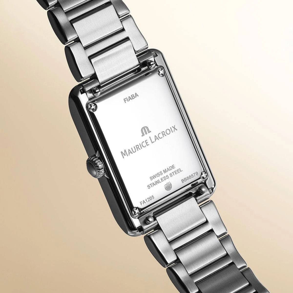 Maurice Lacroix FIABA Square 24mm Silver Dial Women's Watch FA1205-SS002-110-1