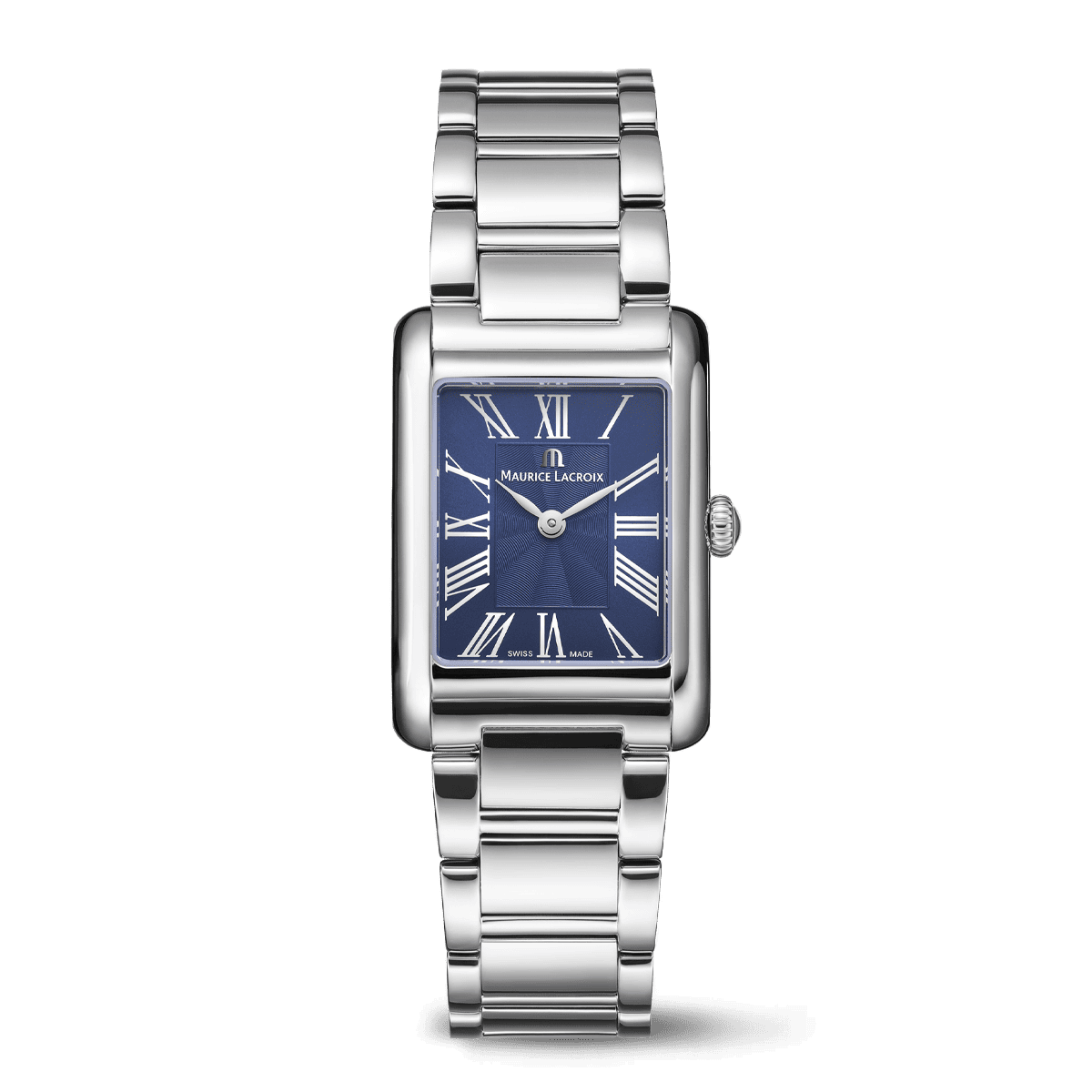 Maurice Lacroix Fiaba Square 24mm Blue Dial Women's Watch FA1205-SS002-410-1