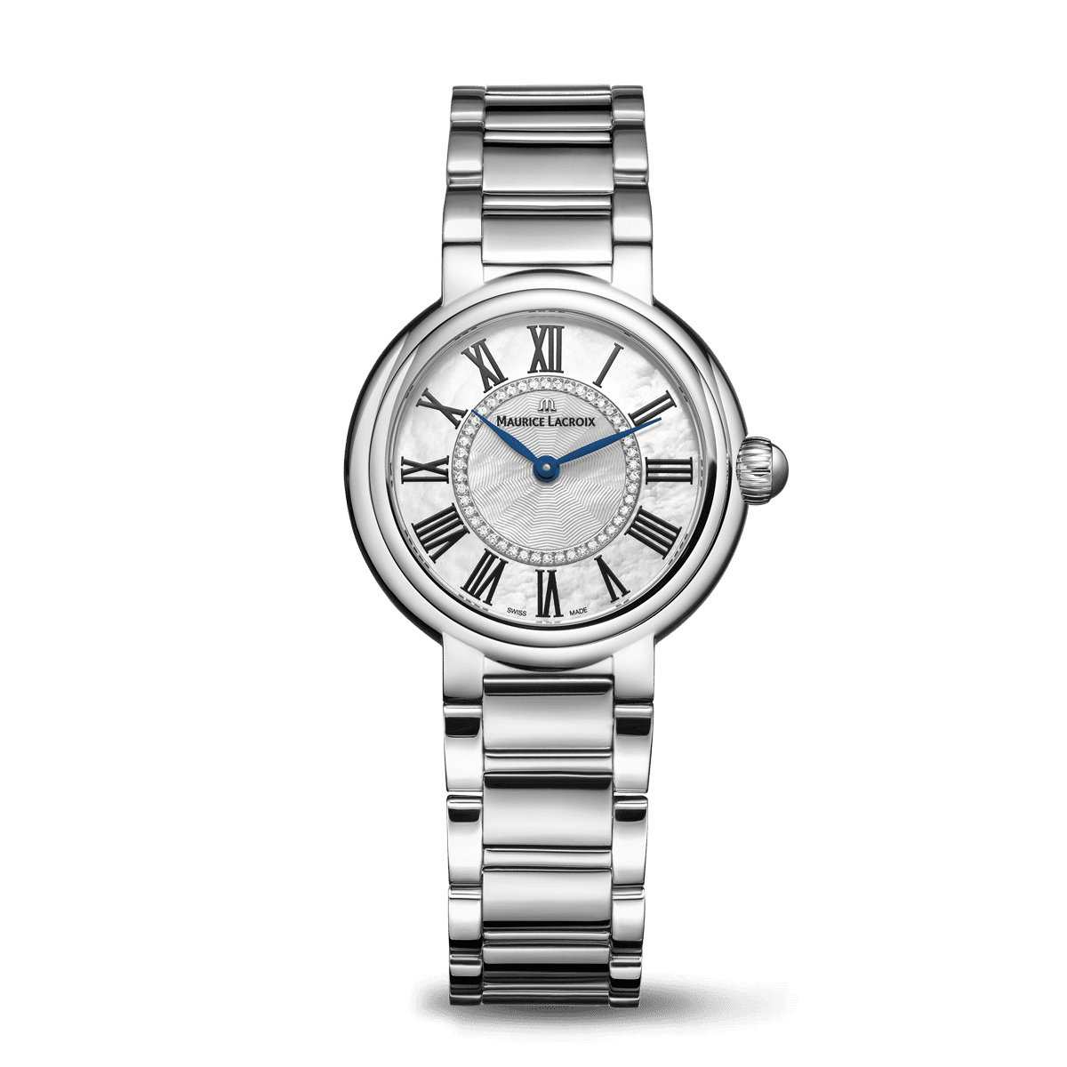 Maurice Lacroix Fiaba Round 33mm White Dial Women's Watch FA1306-SS002-111-1