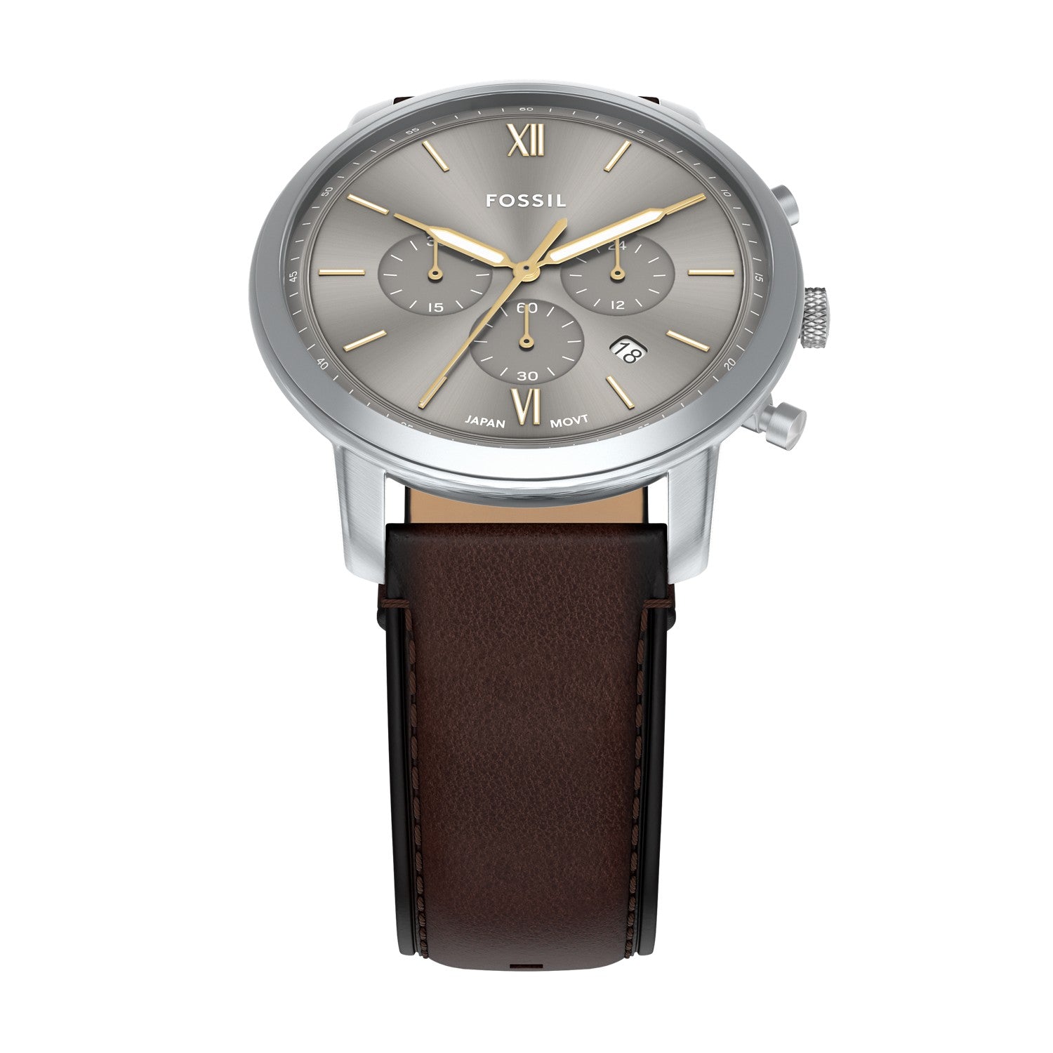 Fossil Neutra 44mm Gray Dial Men's Watch FS6129
