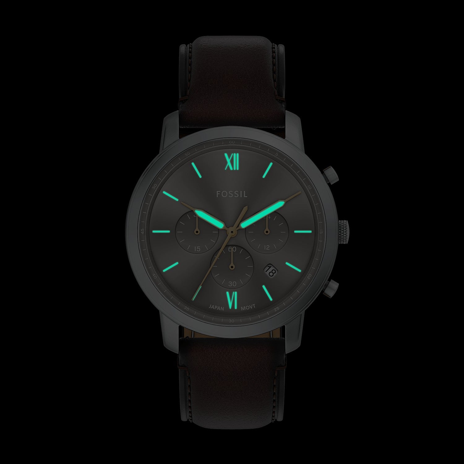 Fossil Neutra 44mm Gray Dial Men's Watch FS6129