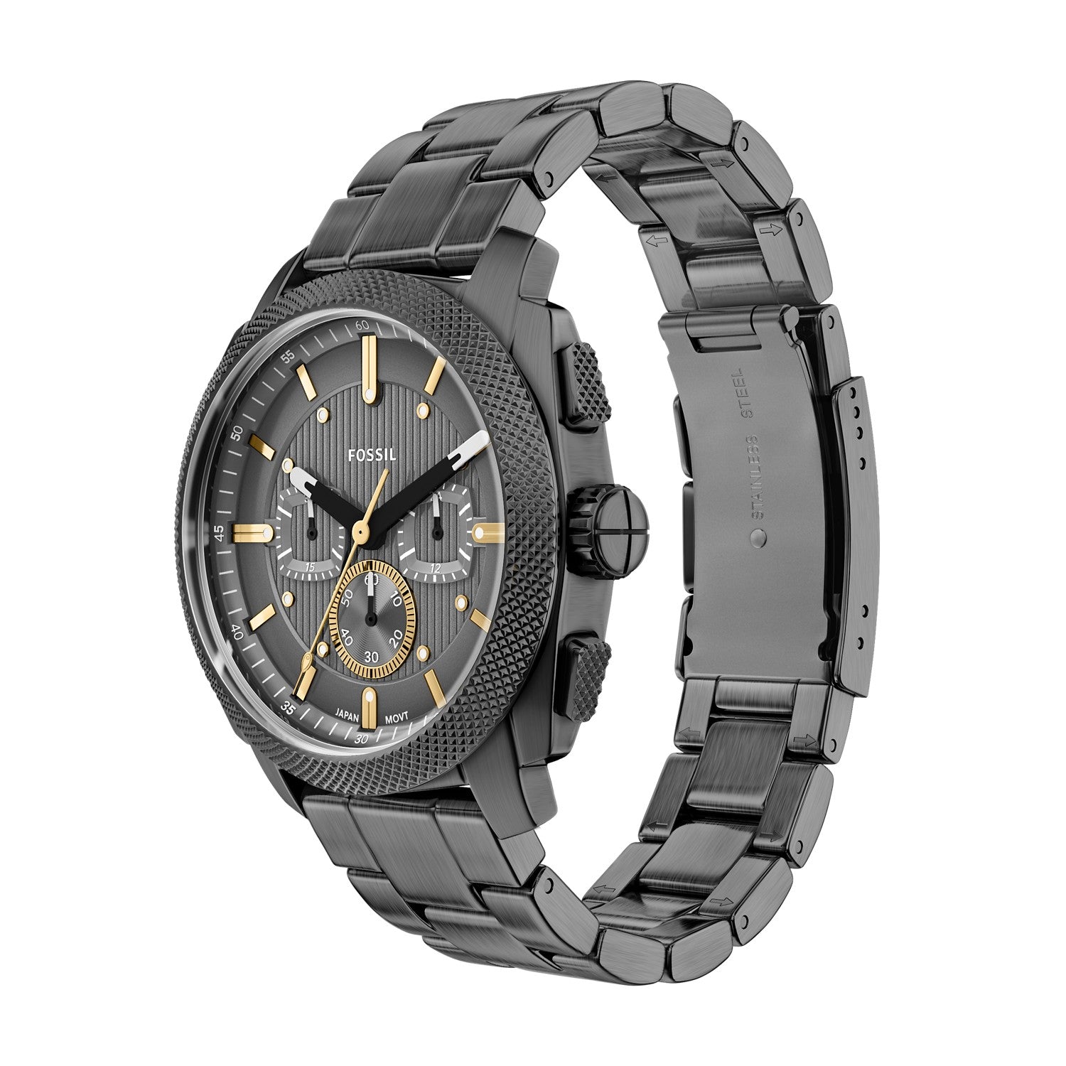 Fossil Machine 44mm Gray Dial Men's Watch FS6160