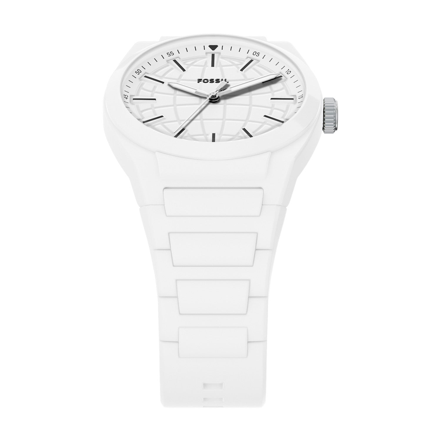 Fossil Everett 42mm White Dial Men's Watch FS6176