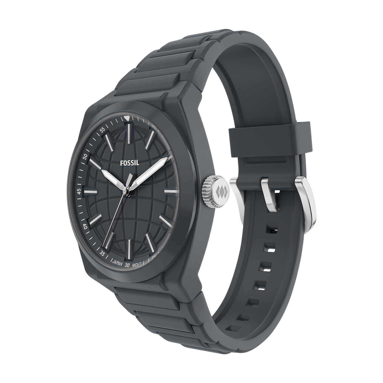 Fossil Everett 42mm Gray Dial Men's Watch FS6179