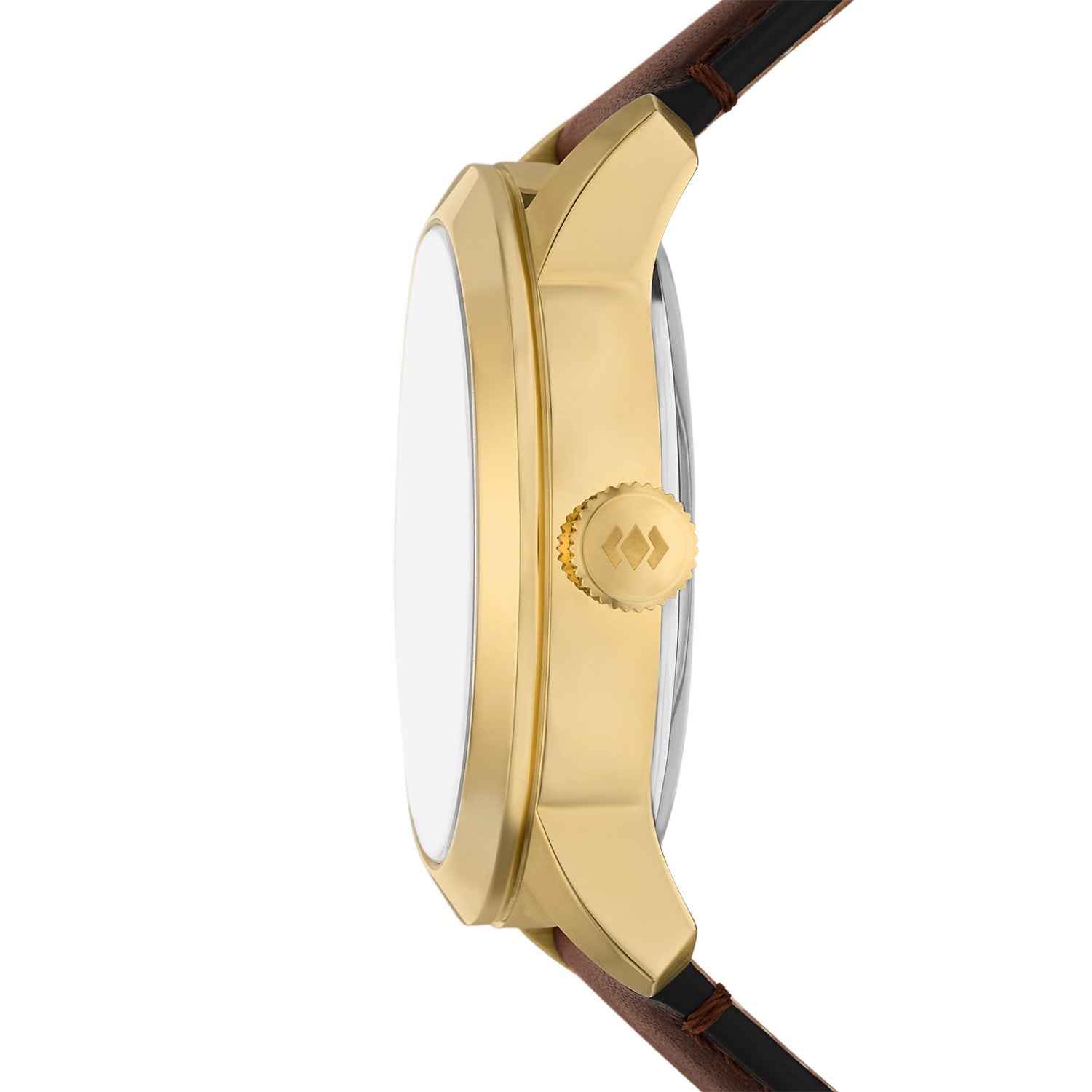 Fossil Townsman Big Tic 42mm Gold Dial Men's Watch FS6190