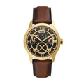 Fossil Townsman Big Tic 42mm Gold Dial Men's Watch FS6190