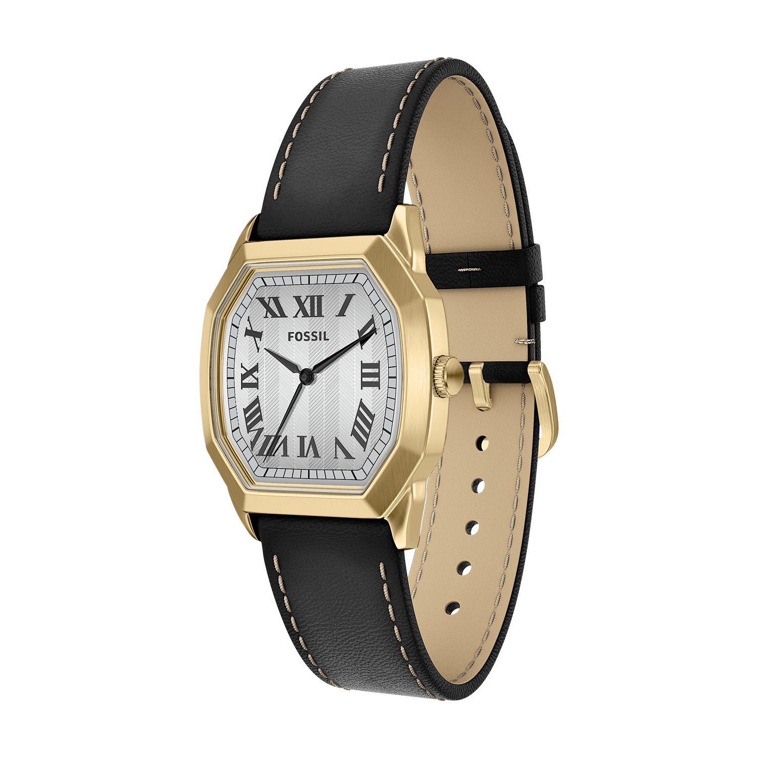 Fossil Harlow 33mm Cream Dial Men's Watch FS6215