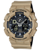 G-Shock GA-100 Military Series Analog-Digital 51.2mm Black Dial Men's Watch GA100L-8A